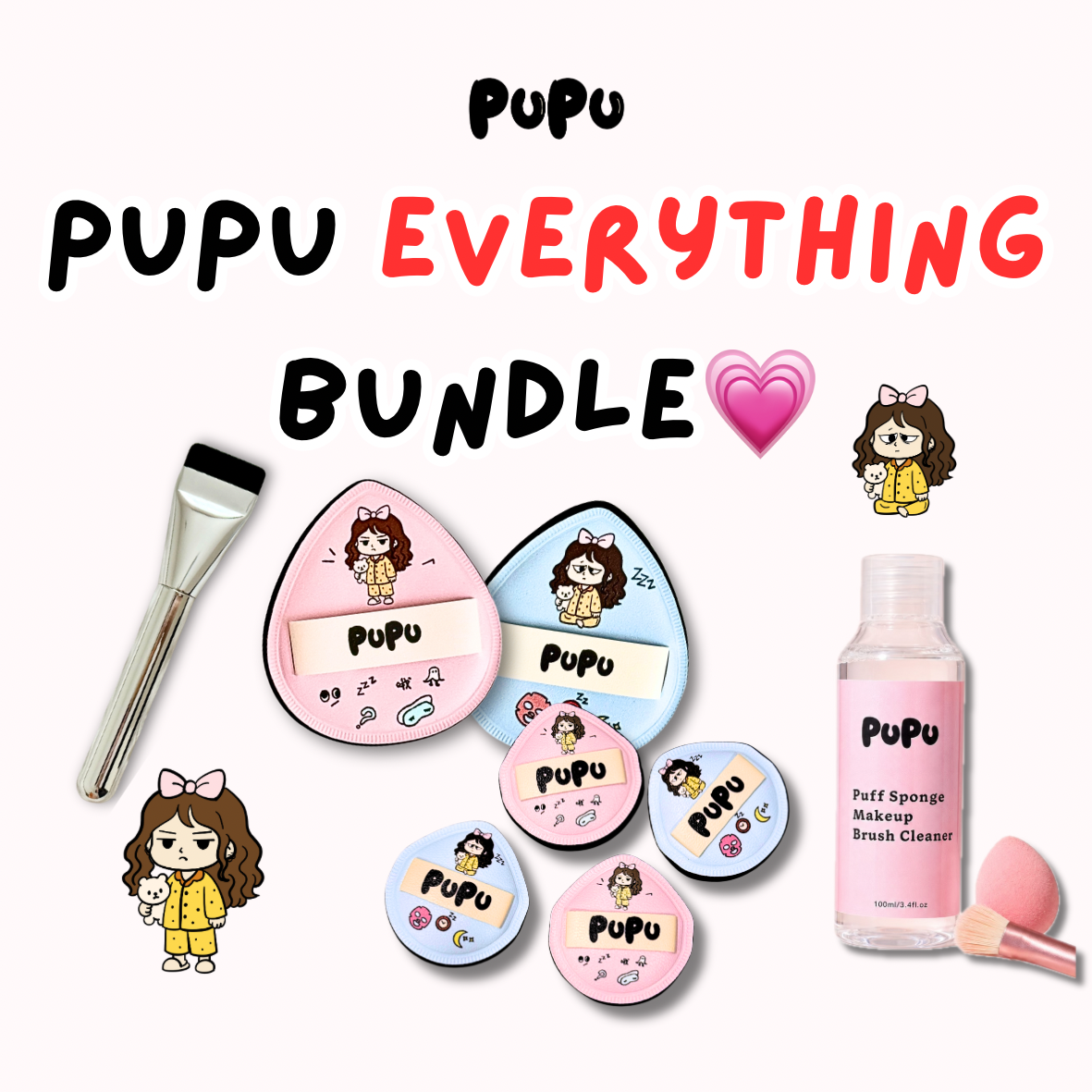 PUPU Ultimate Bundle – Complete Makeup Puff Collection