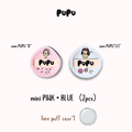 PUPU Mini Thumb Cotton Candy Puff – 4T Rubycell Ultra-Soft 18mm Cushion Applicator