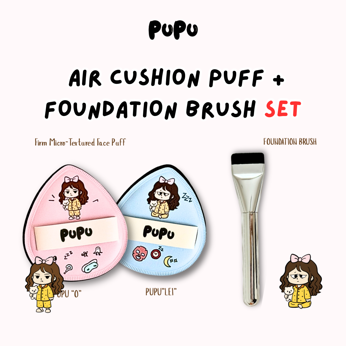 PUPU base makeup duo